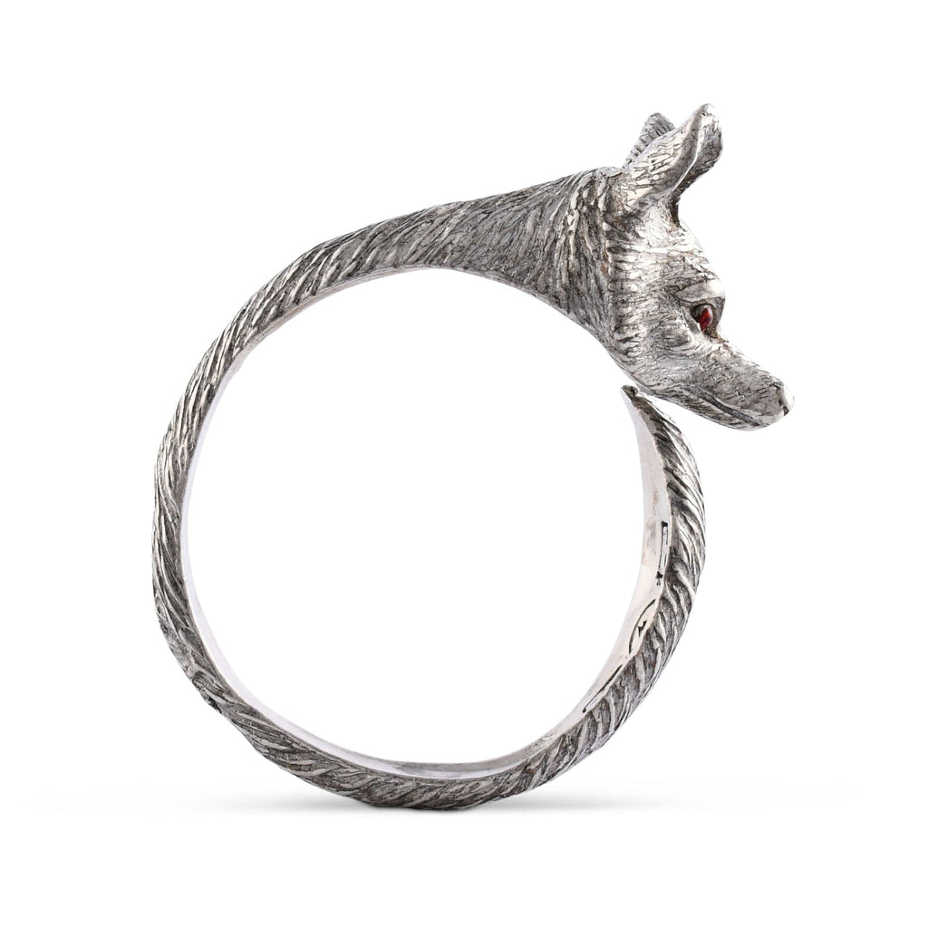 Vagabond Pewter Fox Napkin Ring B115O-1 Fox Hunter Gift