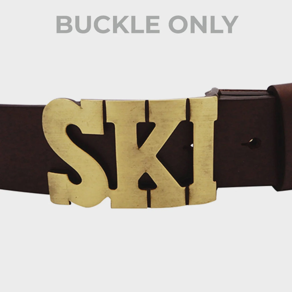 Lilo Collections Ski Belt Buckle