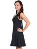 Scully Cantina Halter Dress in Black PSL053 - Saratoga Saddlery & International Boutiques