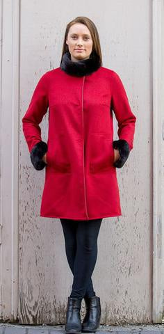 Post Card Women's Courchevel Print Winter Jacket ON SALE