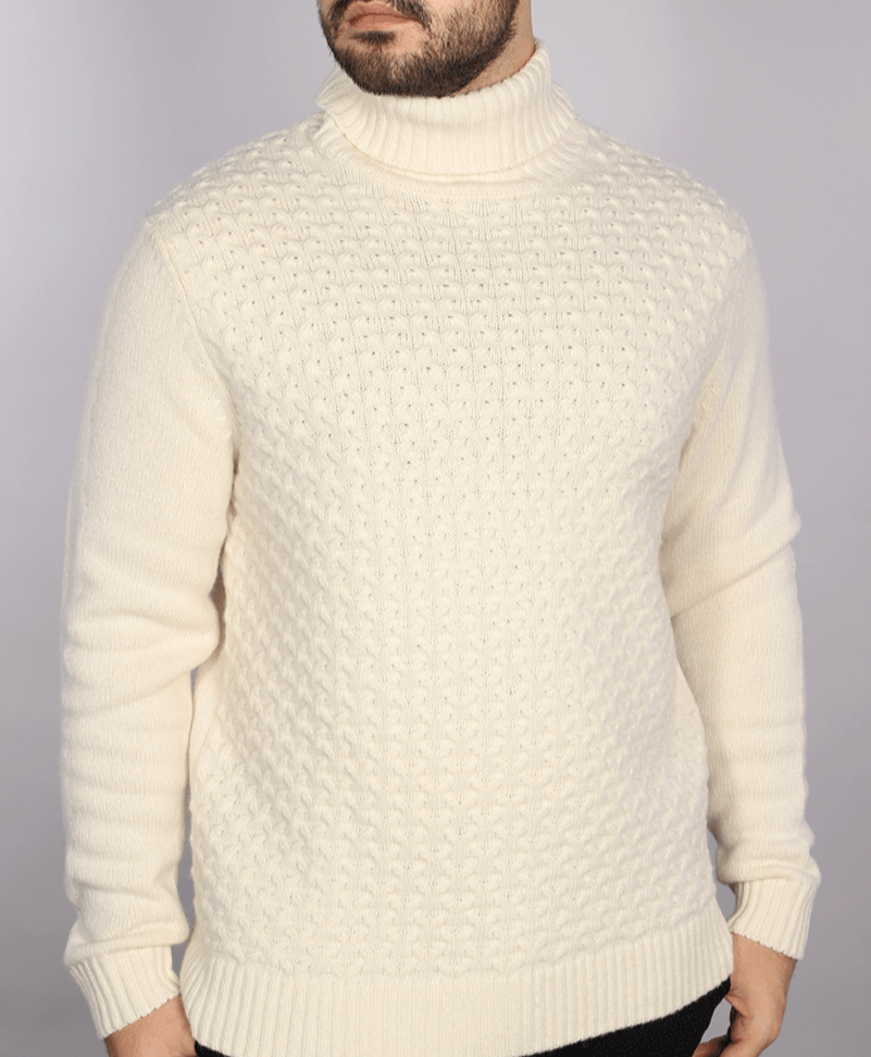 7 Downie St. Men's Cable Turtleneck ON SALE - Saratoga Saddlery & International Boutiques