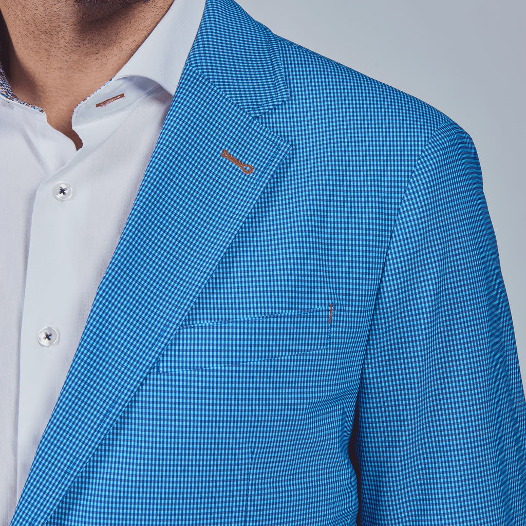 7 Downie Street Flash Blue Sports Coat Blazer
