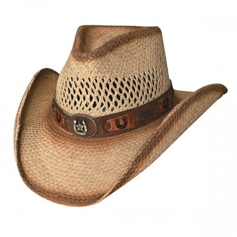 Kangaroo Leather Hat- Bone Softy by Outback Survival Gear