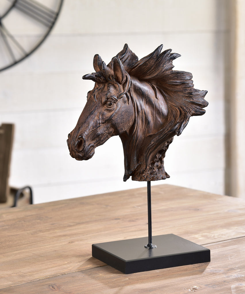 Giftcraft 089866 Horse Head Table Decor