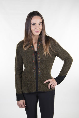 Simply Natural Women's Patrice Cardigan in Ivory