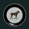 Artfully Equestrian Breakfast Plate Polo BLUE Saddle Pad - Saratoga Saddlery & International Boutiques