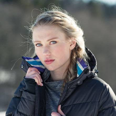 Warehouse padded coat top