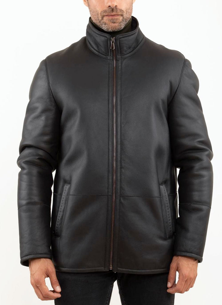 Bergen of Norway Men's Maverick Shearling Coat - Saratoga Saddlery & International Boutiques