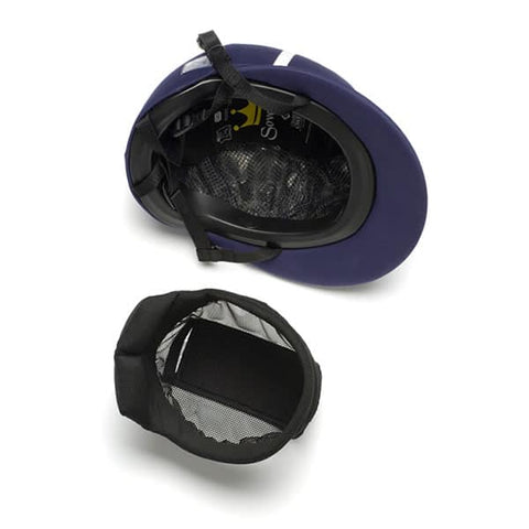 Charles Owens Polo Sovereign Helmet  NOCSAE POLO Safety  in Navy