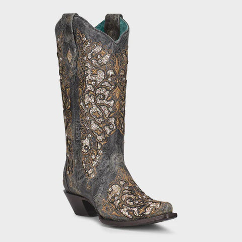 Corral Women's Crystal Cowgirl Boots. C3356