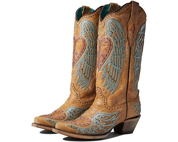 Cowgirl boots with hearts shop