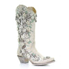 Corral Wedding Collection Women's Mint Flora Boot A3600