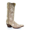 Corral Wedding Collection Women's Macarena Boot - G1086 - Saratoga Saddlery & International Boutiques