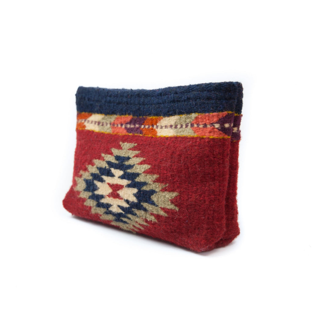 MZ Fair Trade Textiles Wool Clutch In Different Styles - Saratoga Saddlery & International Boutiques