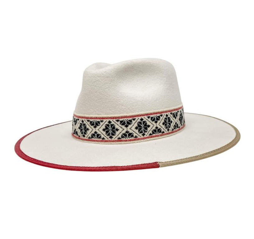 American Hat FAZENDA Wide Brim Felt FEDORA FW22 - Saratoga Saddlery & International Boutiques