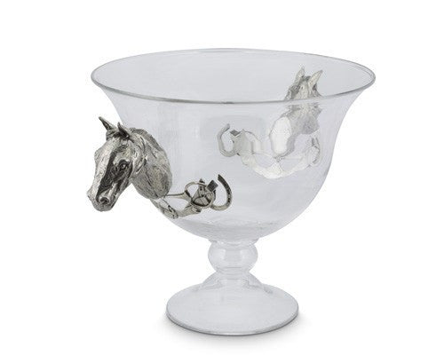 Vagabond House Glass Horse Head Ice Tub - Saratoga Saddlery & International Boutiques