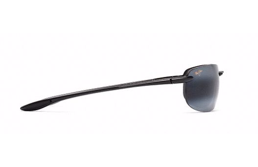 Maui Jim Ho'okipa Sunglasses in Gloss Black with Neutral Grey Lens - Saratoga Saddlery & International Boutiques