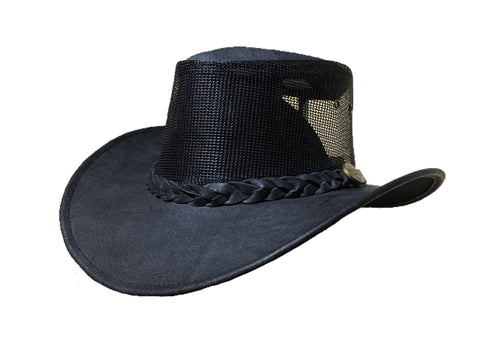 Outback Survival Gear - Buffalo Blaze Hat in Gold Over Black (H3303)