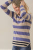 IsleField Eleanor Boatneck Cashmere Knit Sweater in Classic Stripe