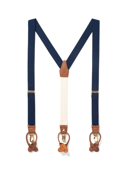 SHOJIFUJITA ショウジフジタ SUSPENDERS 濃紺 JJ_Suspenders_Navy_Tides_grand