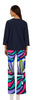 Jude Connally Womens Trixie Pants Oh Abstract in Navy - Saratoga Saddlery & International Boutiques