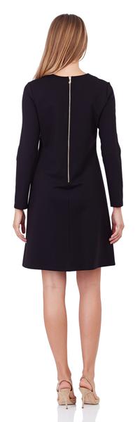Jude Connally Karlie Ponte Dress in Dark Navy