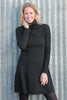 Krimson Klover Women's In The Middle Sweater Dress in Black
