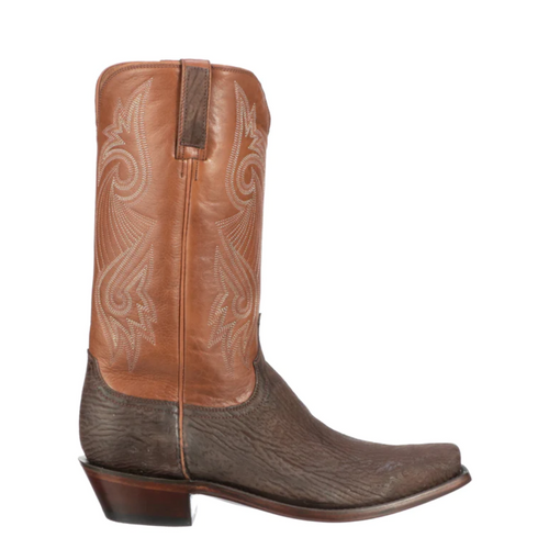 Lucchese Mingus Brown Shark Boot M3239 FW23 - Saratoga Saddlery & International Boutiques