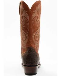 Lucchese Mingus Brown Shark Boot M3239 FW23 - Saratoga Saddlery & International Boutiques