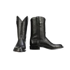 Lucchese Majestic Roper Boot - BLACK Luchesse Men main image 4
