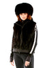 M.Miller Jess Vest Black Fox Section Front VT29 - Saratoga Saddlery & International Boutiques