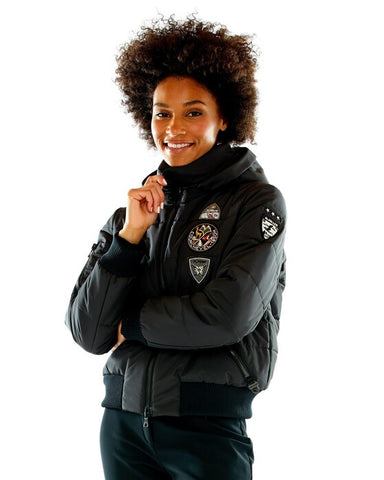 Parajumpers Leah Womens Long Jacket Navy ON SALE FREE SHIPPING