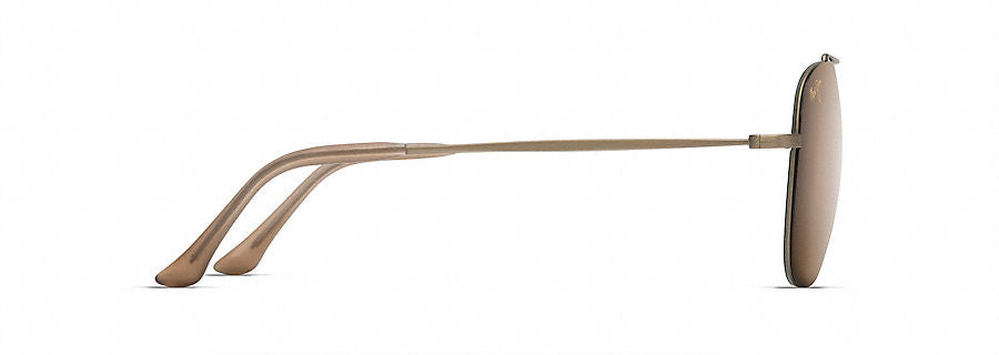 Maui Jim Cinder Cone Sunglasses in Gold Matte with HCL Bronze Lens - Saratoga Saddlery & International Boutiques