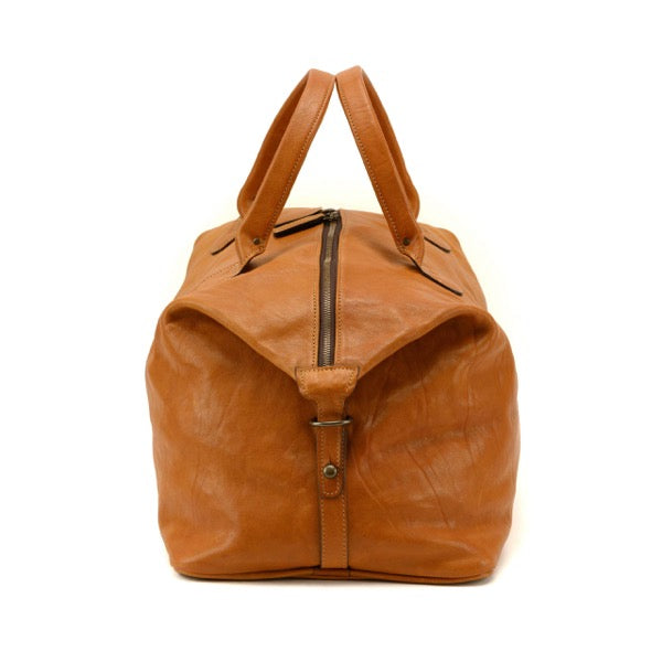 Moore Giles Benedict Weekend Bag in Saddle Saratoga Saddlery