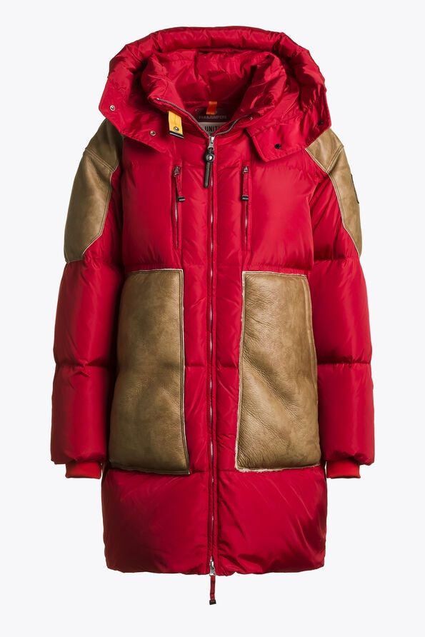 Parajumpers Carolina Women's Winter Jacket Red - Saratoga Saddlery & International Boutiques