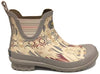 Pendleton Heritage Chelsea Short Rain Boots in White Sands 82057 - Saratoga Saddlery & International Boutiques