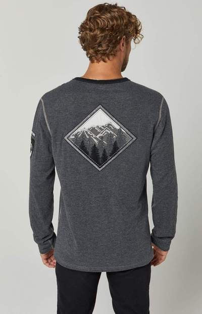 Alp N Rock Men's Apex Crew Shirt in Black
