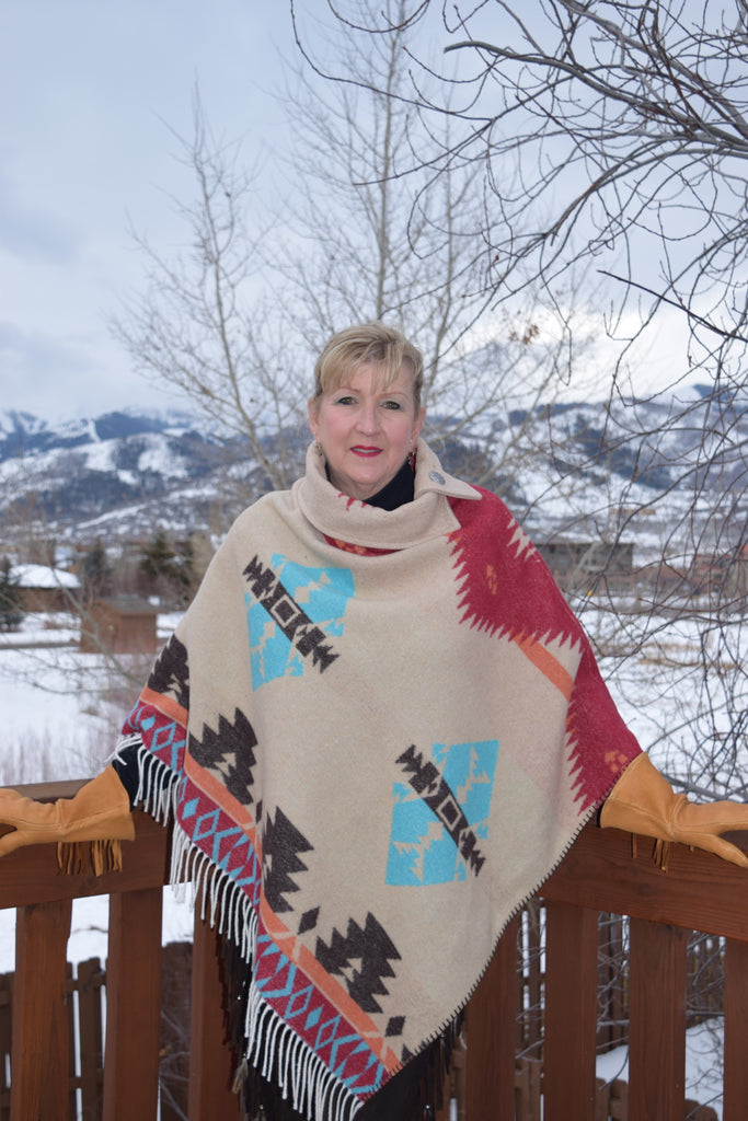 Rhonda Stark BC Poncho 208 - Saratoga Saddlery & International Boutiques