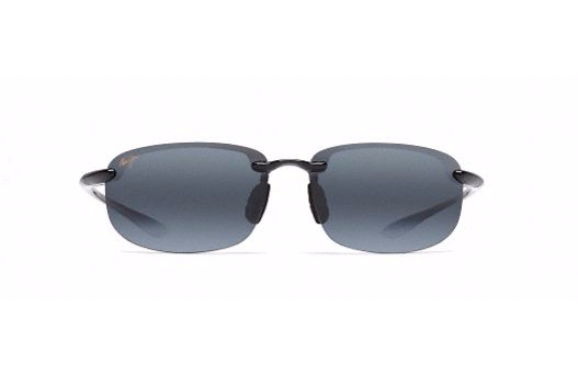 Maui Jim Ho'okipa Sunglasses in Gloss Black with Neutral Grey Lens - Saratoga Saddlery & International Boutiques