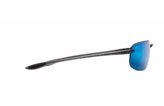 Maui Jim Ho'okipa Sunglasses in Smoke Grey with Blue Hawaii Lens - Saratoga Saddlery & International Boutiques