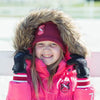 Horze Kids & Ponies Scout Padded Jacket in Teaberry Pink - Saratoga Saddlery