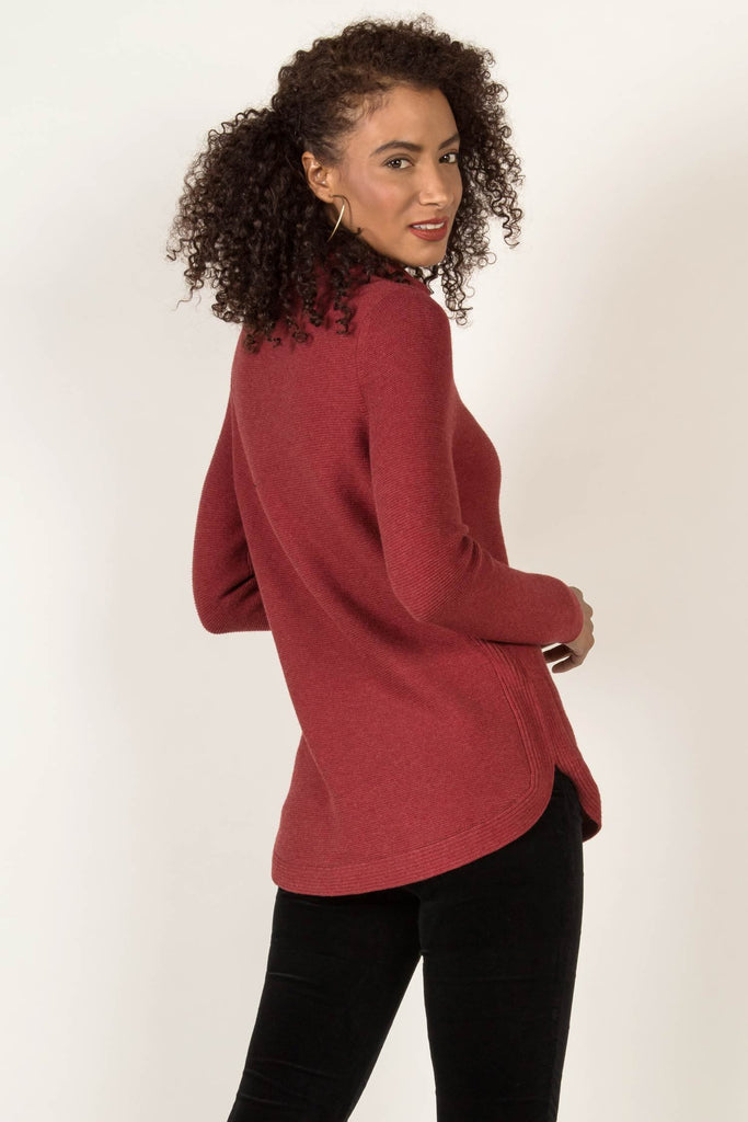 Indigenous Funnel Neck Sweater 1EA7189 - Saratoga Saddlery & International Boutiques