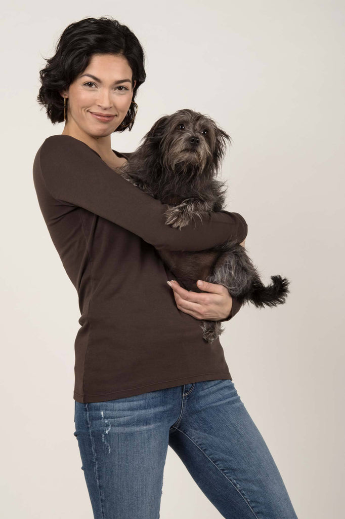 Indigenous Essential Long Sleeve Scoop Shirt 5da756A - Saratoga Saddlery & International Boutiques