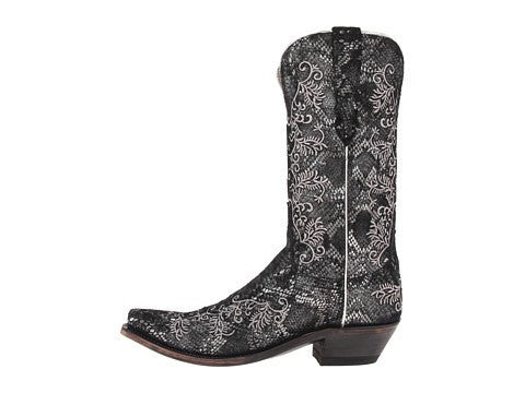 White lucchese outlet boots