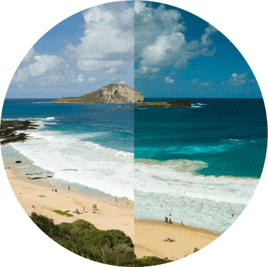 Maui Jim Women's Punchbowl Sunglasses in Black with Blue - Saratoga Saddlery & International Boutiques