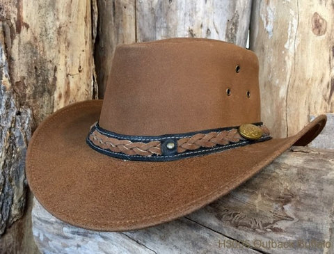 Outback Survival Gear - Maverick Cooler Hat in Hickory Stone (H4202)