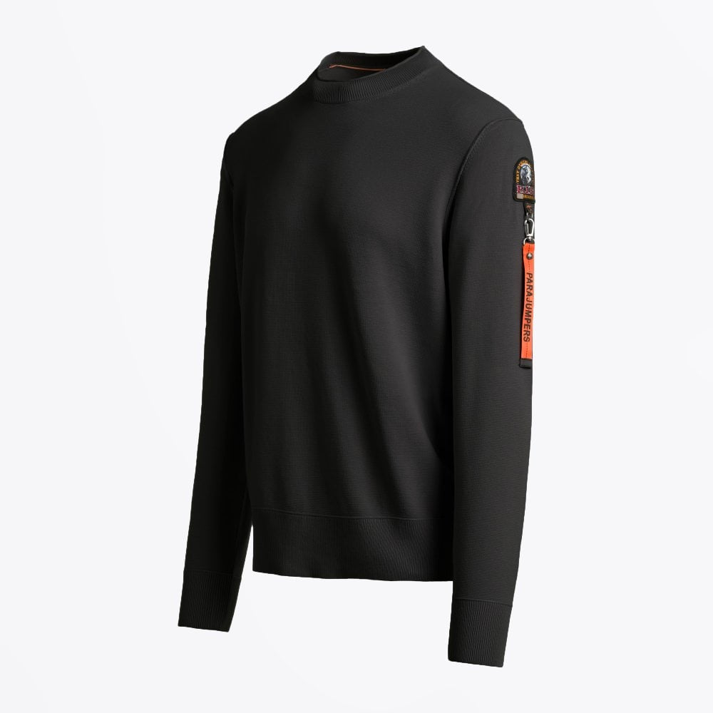 Parajumpers Men's Braw BLACK Sweater FW2325up