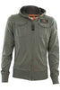Parajumpers Men's Baxter Full Zip Hoodie in Red - Saratoga Saddlery & International Boutiques