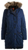 Parajumpers Women's Sofia Down Coat in Navy - Saratoga Saddlery & International Boutiques