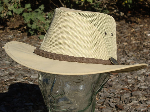 Outback Survival Gear - Buffalo Blaze Hat in Cobalt Over Black (H3304)